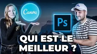 PHOTOSHOP VS CANVA ! Lequel est le meilleur