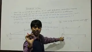 Traces of a line that is horizontal trace (HT) and Vertical trace(VT), LECTURE NO OF LINE:07