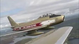 golden centennaire flying with hawk one