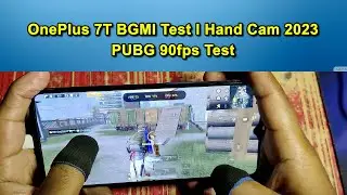 OnePlus 7T Pubg Mobile 90fps Test in 2023 l Heating, Antutu Benchmarks, Battery Drain Test