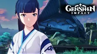 Tsuyuko & 'The Moon Bathed Deep' Questline (Genshin impact)