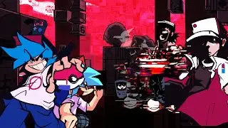 FNF Lullaby V2 | Bf Vs Glitchy Red - Isotope (FC + Mania cat)