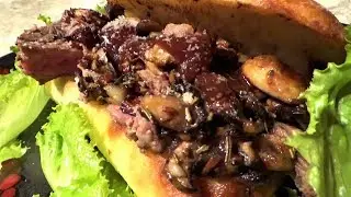 Quick Steak Sandwich & Sauce