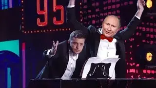 Putin and Zelensky play Pirates of the Caribbean on piano