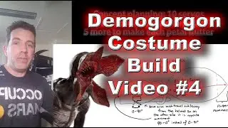 Make your own Demogorgon #4. How to create a Halloween costume: DIY and build a great cosplay!