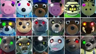 ROBLOX PIGGY THE INSANE SERIES: RELOADED ALL JUMPSCARES
