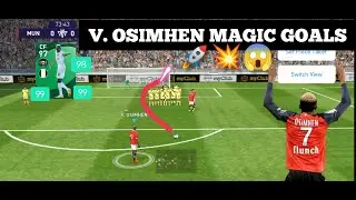 MAGIC GOALS by OSIMHEN in pes 2021 mobile 🚀😱 unbelievable