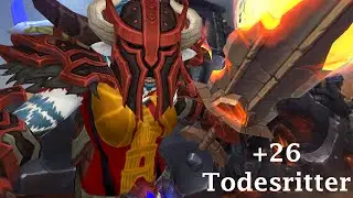 Grimmgleisdepot +26 | WoW Shadowlands Season 4 | M+ Dungeon Commentary - Todesritter Tank