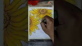How to draw easy Flower 🌼 #shorts #flower #relaxing