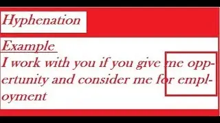 How to add and remove hyphenation in a Word document 2016 tutorial in Hindi Urdu