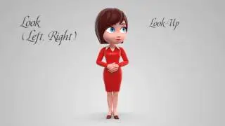 Lily character animations kit - Video Hive