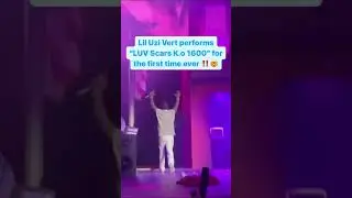 Lil Uzi vert performs  