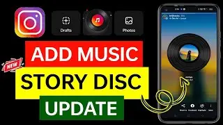 How to Add Music Disc on Instagram Story | Instagram Add Story Music Disc Update
