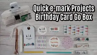 Card Making 'Go Box' with the COLOP e-mark