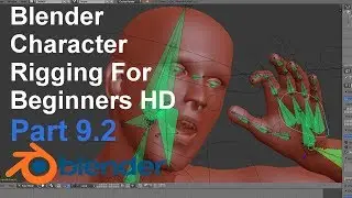 Blender Character Rigging Tutorial 93/125 | Riven Phoenix