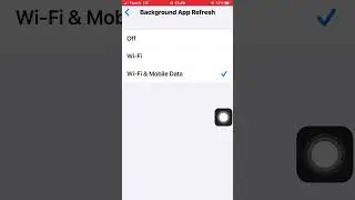 The Apple phone are Background Refresh are with Battery life save can be.