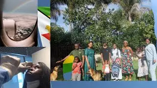 Zimbabwe travel vlog  | Surprising my family | Traveling during the Rona | Zimbabwean Youtuber