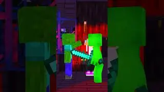 Security House Challenge JJ and Mikey in Minecraft #shorts