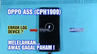 Oppo A5S | CPH1909 | Hang Logo | Change eMMC | Ganti eMMC