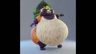 Fat Furry Belly Animation