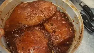 Вяленая куриная грудка в домашних условиях за 2 дня. Вкуснятина обалденная!