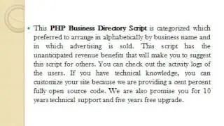 PHP Directory Listing Script - Business Listing Script - i-Netsolution