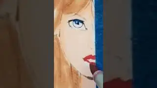 TAYLOR SWIFT Copic VS Ohuhu Markers DRAWING🌹!! #shorts #taylorswift #copic #ohuhu