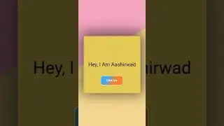 Toggle Text of An Element | HTML,CSS & JS | Aashirwad | 