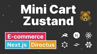 E-commerce with #Directus and #Nextjs - [11] - Mini Cart and #Zustand