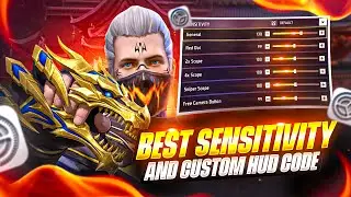 Deepex FF New Custom Hud & Sensitivity Reveal ❤️😍
