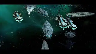 Huge space battle in Thrawn's Revenge