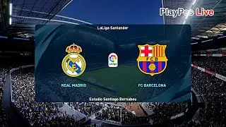 PES 2021 - Real Madrid vs Barcelona - Full Match & Goals - Gameplay PC