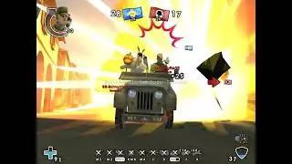 Battlefield Heroes Jeep gameplay  Me vs ramdons and Shgnubart vv