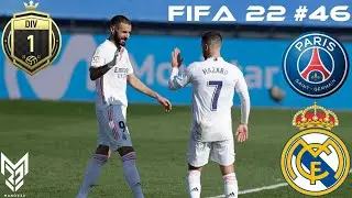 FIFA 22 Online Seasons #46 - Road To Division 1 - RMA vs PSG PS5! Full Game!
