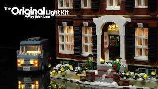 LED Lighting Kit for LEGO Ideas Home Alone set 21330