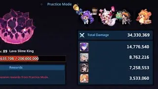 Guardian Tales | Lv. 89 Lava Slime King