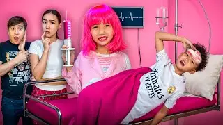 БАРБИ ДОКТОР?Көзайым барби доктор болып Алинурды емдеді😱🌺🛍️🎀💖💓💝