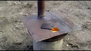 Печка на отработанном масле