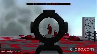 Захват лаборатории. Война синих и красных. Игра RAVENFIELD.