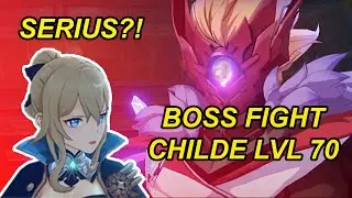 Childe Boss Fight Level 70 (Co-op) - Genshin Impact Indonesia