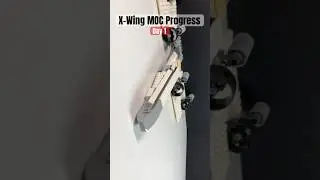 Custom LEGO X-Wing MOC Progress | Day 1 