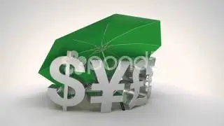 Global Currency Loop - After Effects - Cinema 4D - Stock Footage