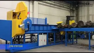 || Firewood Processor ||  Sawing machine with cutting disc STR-CPE1500 - PINOSA SRL