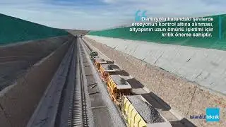 Demiryolu Şevleri İçin Geosentetik Erozyon Kontrol Çözümü: FortexMat