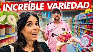 😳 Sorprendidos con la VARIEDAD de los SUPERMERCADOS de ECUADOR 🇪🇨 son una FANTASÍA
