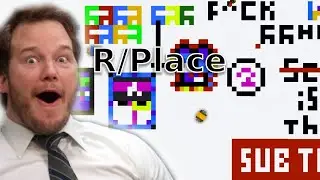 r/place in Minecraft (You can Join)