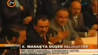 Yazicioglu: " Ölüm 1 saniyelik is "