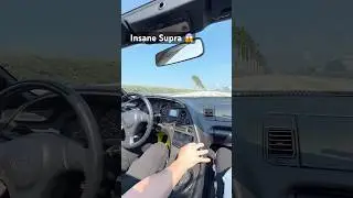 Insane Supra 1200HP Mk4 On the street￼ 😳 