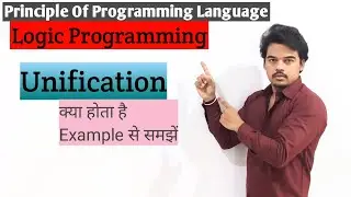 PPL2.3-Logic Programming (Part -3) || Unification || PROLOG || Artificial Intelligence