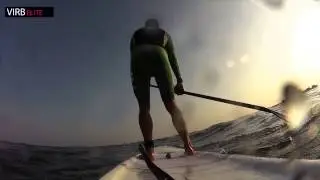 F-ONE SUP race Garmin VIRB Testeur